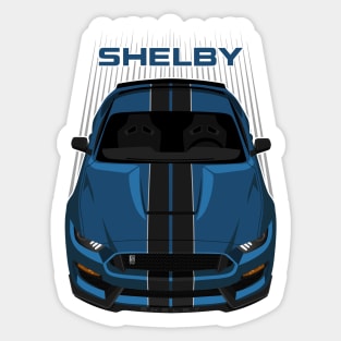 Ford Mustang Shelby GT350 2015 - 2020 - Ford Performance Blue - Black Stripes Sticker